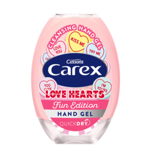 Carex Hand Gel Love Hearts 50ml